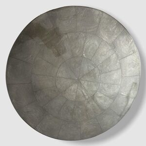 Kim Seybert Round Capiz Gray Placemats set of 4 BNWT 4 sets available!